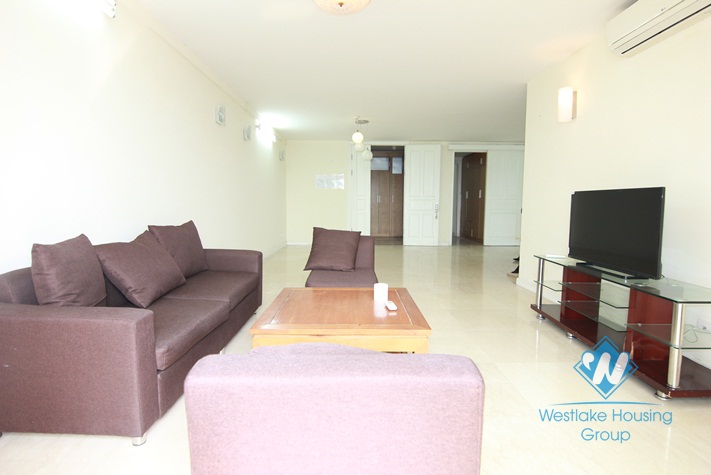 Here is a nice apartment with 4 bedrooms for rent in Ciputra area, P Tower 